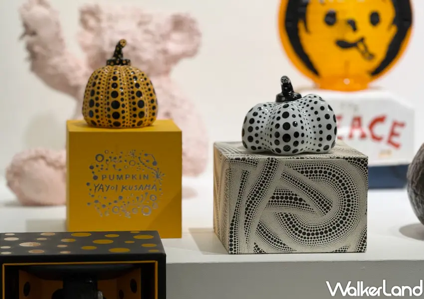 ▲新開幕台北藝術空間！We Art Space內湖旗艦店開幕，首展《眾藝》匯集草間彌生、村上隆等國際藝術大師名作。(攝影：鄭亦庭)