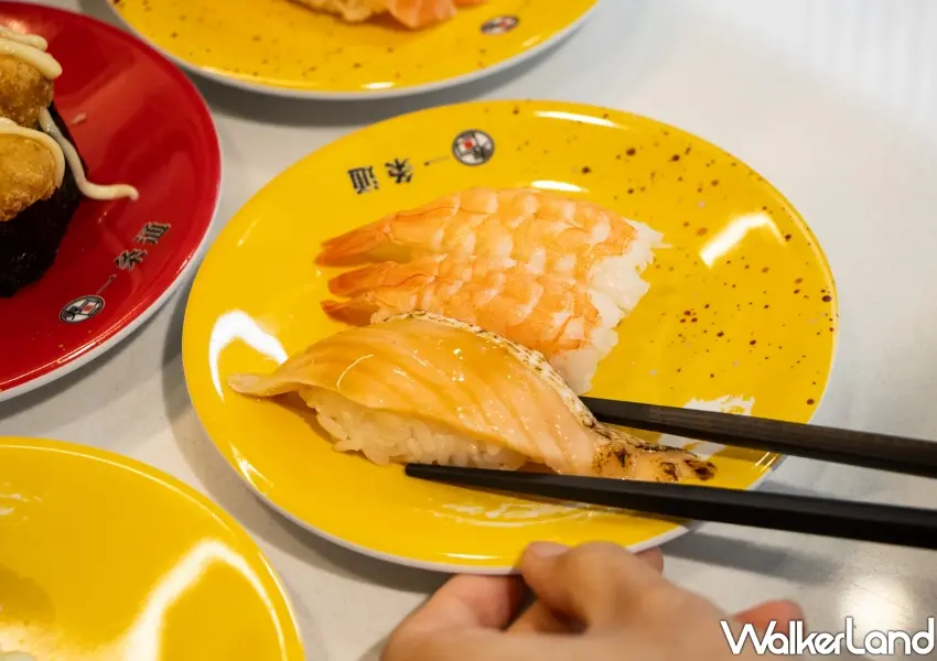 ▲一条通三峽北大特區新開店，推薦必點鮮甜蝦壽司與生鮭魚系列。