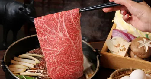 肉控必衝！台北晶華三燔推日本A5和牛壽喜燒吃到飽，稀有部位臀肉芯打造不膩口的頂級饗宴。