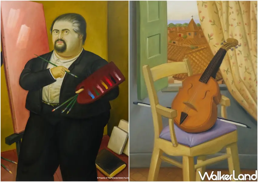 ▲台北波特羅特展！波特羅「圓滾滾」主義貫穿所有作品，圓滾滾靜物、人物肖像、宗教題材一次看。