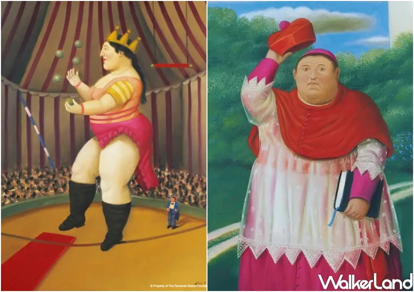 ▲波特羅特展首度來台！馬戲團系列、宗教題材等超過百件畫作、立體雕塑首度來台。