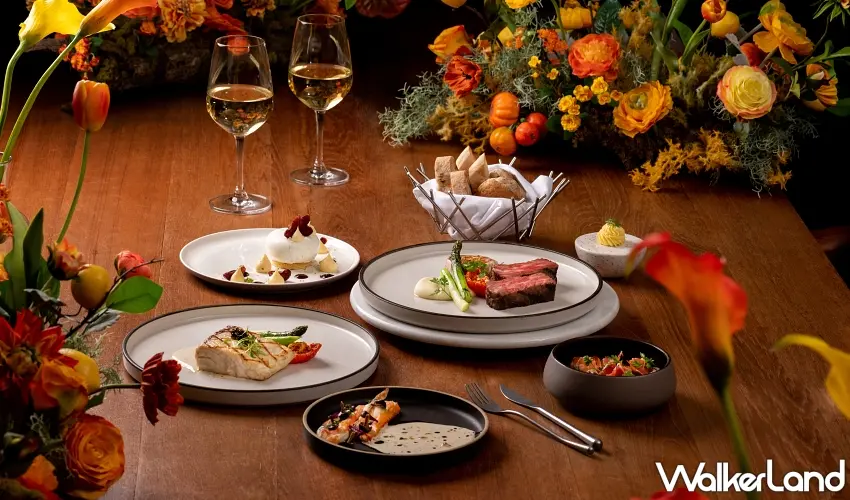 ▲GUSTOSO義大利餐廳推出母親節限定套餐，以義式美饌與精緻甜點，呈現春日節慶餐桌。 圖／台北慕軒飯店，臻品之選提供；窩客島編輯李維唐整理