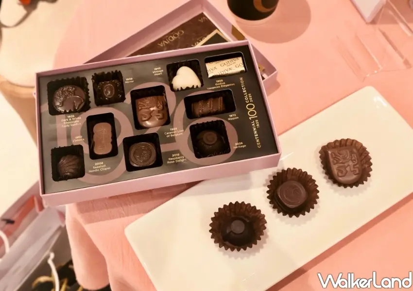 ▲充滿故事感的百週年限定巧克力禮盒，10款經典作品一次收錄太幸福。