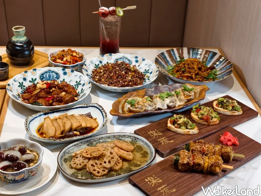 ▲▲漢來全新蔬食品牌「樂蔬」首店進駐台中漢神洲際，並邀請被譽為「蔬食界米其林大師」的韓國寺剎飲食推廣者正寬法師攜手合作。（攝影：楊婷雅）