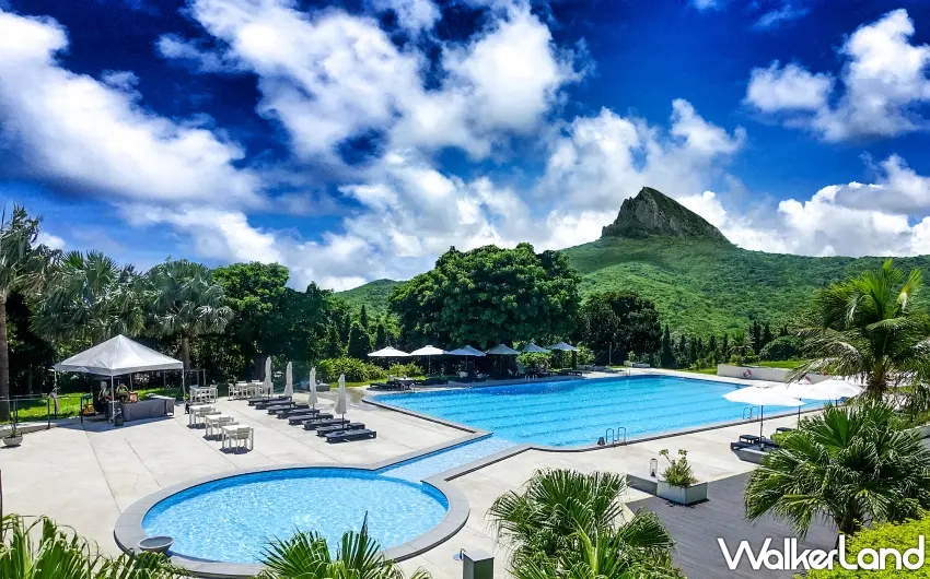 ▲飯店以「與自然共處」理念打造各項設施，讓旅人能輕鬆融入大自然，感受悠閒緩慢的南國度假步調。 圖／華泰瑞苑提供；窩客島整理