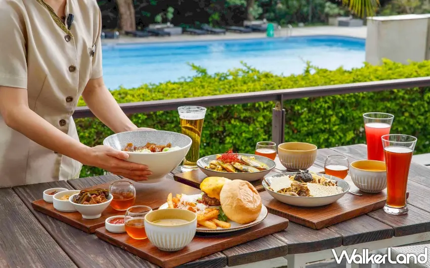 ▲MU LOUNGE定食由主廚巧手化為精緻佳餚，在自然美景相伴下，讓住客達到味覺與身心的完美平衡。 圖／華泰瑞苑提供；窩客島整理