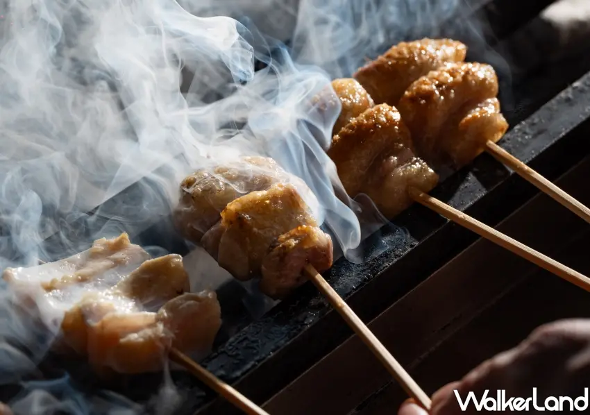 ▲主廚精準掌控備長炭火候，以關東式烤法譜寫出迷人的炭香美學。