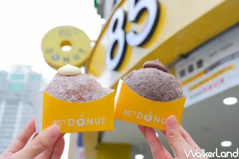 ▲生甜甜圈研究所持續擴點升級門市，85度C結合甜甜圈專賣形式打造全新烘焙坊型態吸引人潮。
