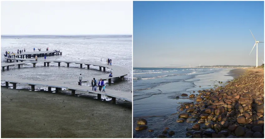 ▲香山擁有豐富又迷人的海線風景，從濕地步道到海岸堤防，每一處都有獨特魅力，值得細細探訪。