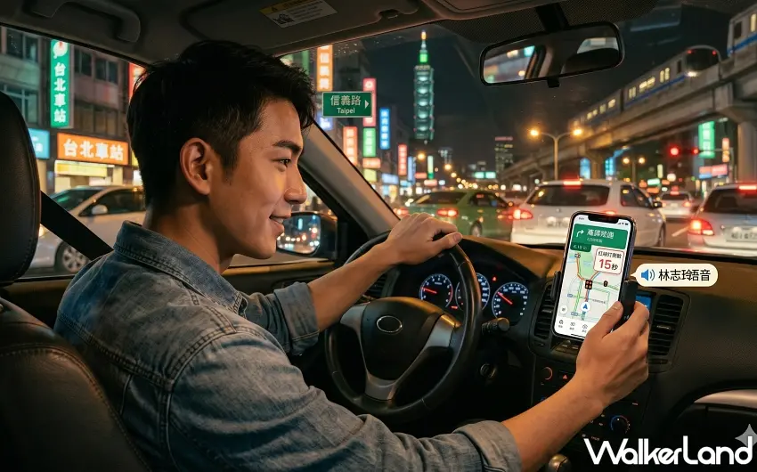 ▲高德地圖目前在台灣App Store導航類別蟬聯排行榜第1名，其精確的街道圖資深受用戶好評。 / 圖：AI生成、窩客島整理