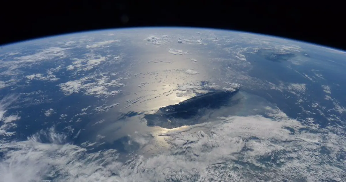 從國際太空站凝視家鄉！林琪兒帶回「宇宙級禮物」，台裔NASA太空人揭祕中央山脈「斬颱刀」震撼全網。