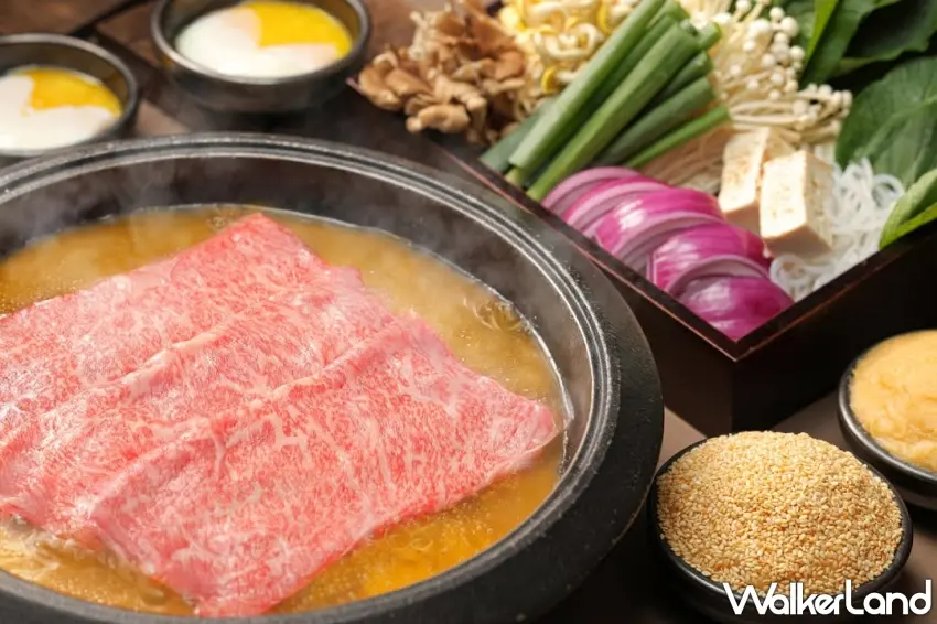 ▲礁溪晶泉丰旅限定「寵媽食光・一泊二食」住房專案，入住可於館內三燔礁溪享用日本A5和牛壽喜燒吃到飽 。圖／晶泉丰旅提供；窩客島編輯李維唐整理