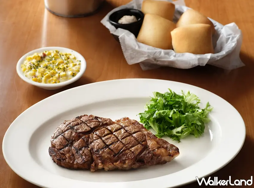 ▲Texas Roadhouse 德州鮮切牛排主打每日手工鮮切，勞動節限定推出10盎司肋眼牛排999元感心價。 圖／Texas Roadhouse提供；窩客島編輯李維唐整理