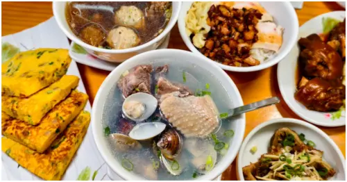 人氣土雞料理飄香！阿爸餵露水雞主打牧場直送土雞料理，雞魯飯、爆蛤蜊雞湯必點。