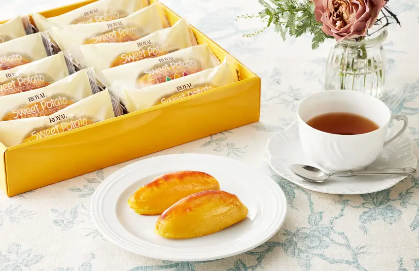 ▲研發團隊特別選用九州產的地瓜泥，精準再現了 Royal 烤蕃薯那份濃郁細緻的風味。