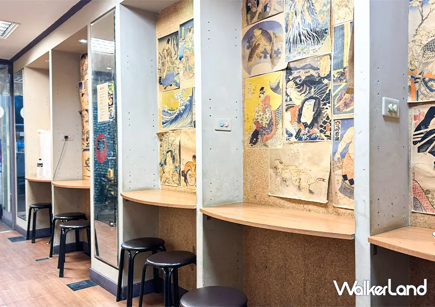 ▲淡水美食推薦「老武吉」充滿日式職人的氛圍（攝影：蕭芷琳）