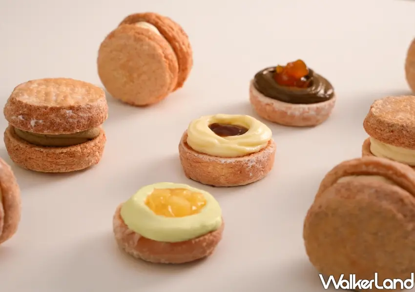 ▲MASAY復興SOGO快閃店限定綜合達克瓦茲禮盒，法國皇室點心內餡滑順層次豐富，東區必買伴手禮。