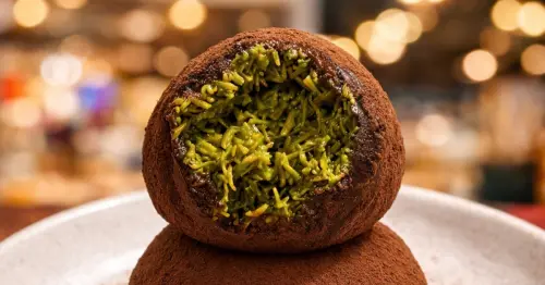 台北東區也有杜拜巧克力！質感甜點MASAY快閃SOGO，微醺系甜點大推。