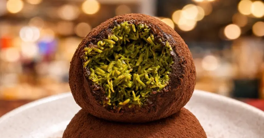 台北東區也有杜拜巧克力！質感甜點MASAY快閃SOGO，微醺系甜點大推。