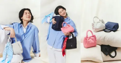 慢活美學正流行！PORTER推出CUSH系列包款，為都會女性打造輕盈從容的片刻抽離。