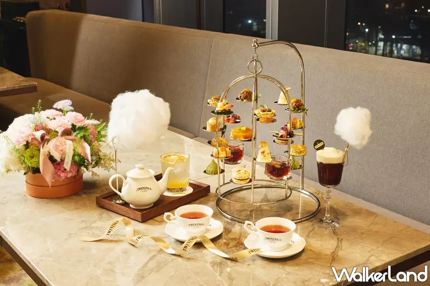 ▲六福旅遊集團旗下「一禮莊園」攜手台北六福萬怡酒店推出「花藝教室 X 午茶沙龍課程」，將花藝創作與英式下午茶結合，打造充滿儀式感的午後美學體驗 。圖／台北六福萬怡酒店提供；窩客島編輯李維唐整理