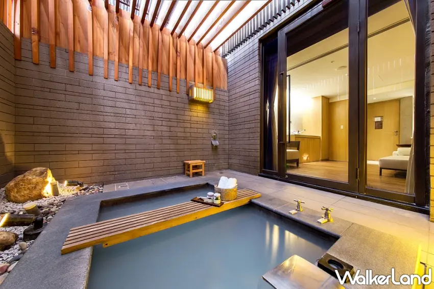 ▲母親節活動期間，女性賓客凡於北投麗禧溫泉酒店體驗獨立湯屋、露天風呂或儷漾SPA，即可獲贈精緻康乃馨花束乙份 。 圖／北投麗禧溫泉酒店提供；窩客島編輯李維唐整理