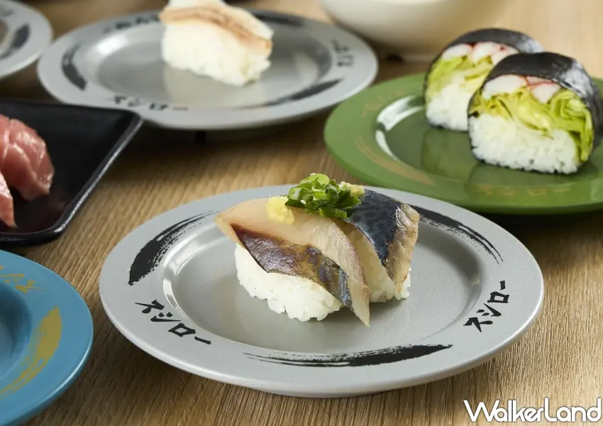 ▲九州產地直送鯖魚握壽司與宮崎名物生菜卷，呈現多樣化的和風美饌。