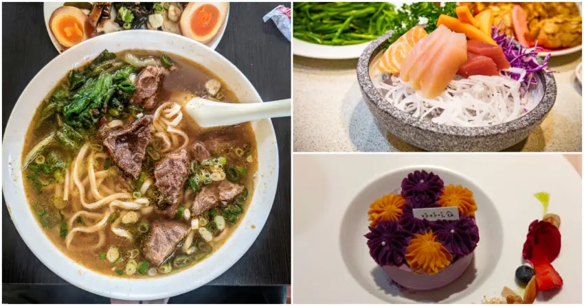 ▲後龍美食同樣不容小覷！從高CP值牛肉麵、新鮮海產到精緻甜點通通有，無論正餐還是下午茶，都能滿足吃貨們的胃。