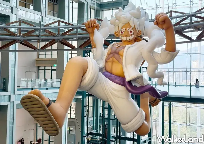 ▲2026淡江航海趣特展將於5/16在淡水金色水岸登場，將有6.5米高的魯夫，圖為航海王在台活動資料圖僅供參考。(攝影：編輯 鄭亦庭)