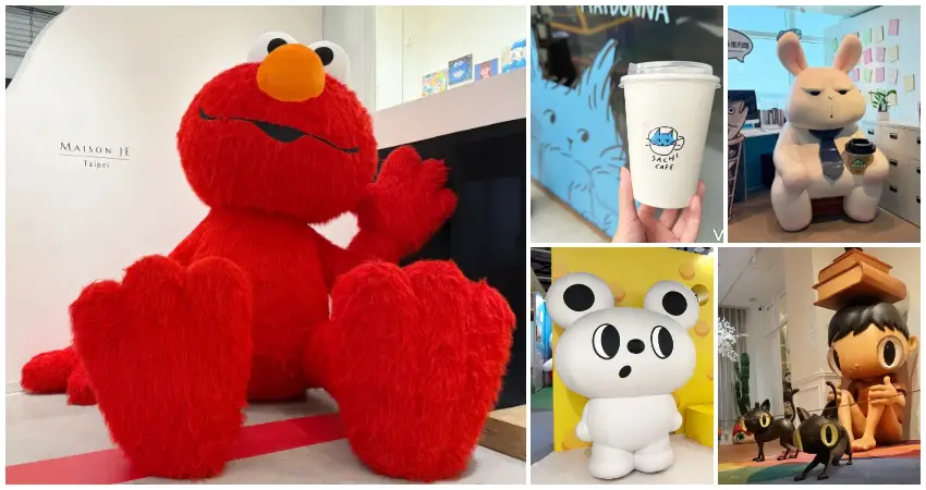 ▲17大台北展覽推薦必逛！超萌巨型Elmo、台北101布魯斯兔兔，台北展覽清單一次收。