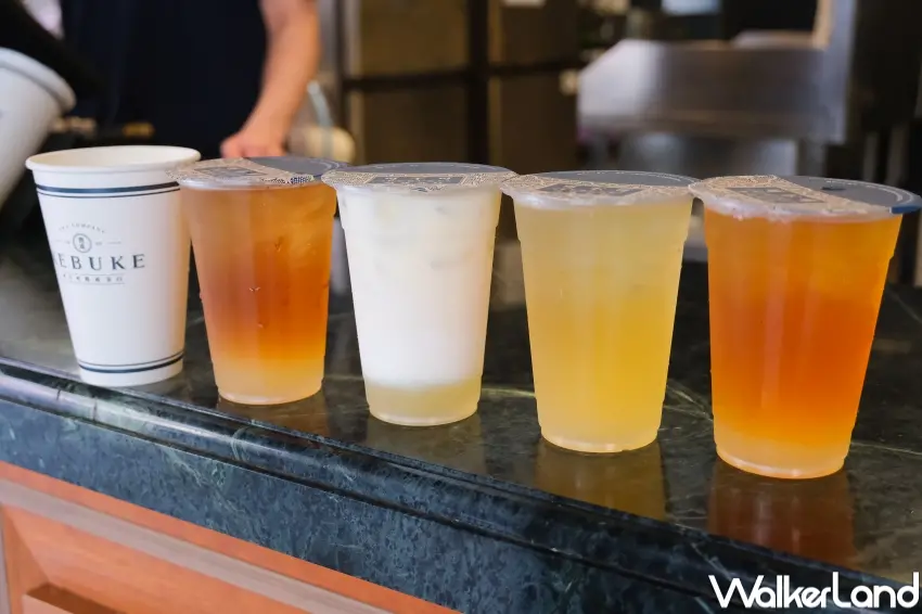 ▲可不可熟成茶行睽違兩年再推蘋果系列，以不同茶底變化帶出初夏清爽手搖新選擇。（攝影：張人尹）