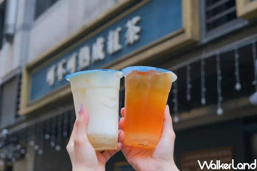 ▲可不可熟成茶行推出蘋果珍寶系列首週優惠，2026/05/05-2026/05/11單杯現折10元。（攝影：張人尹）