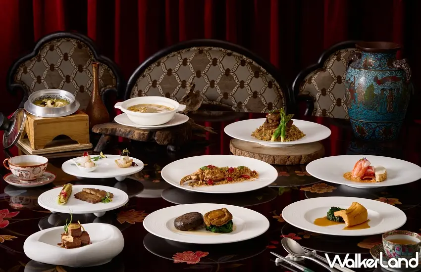 ▲玉天璽 御品極致饗宴（七道菜式）：旗艦套餐「御品極致饗宴」完整呈現行政主廚陳國華對頂級乾貨珍材與在地鮮活海鮮的極致堅持，每位售價8,800元 。圖／玉天璽提供；窩客島整理