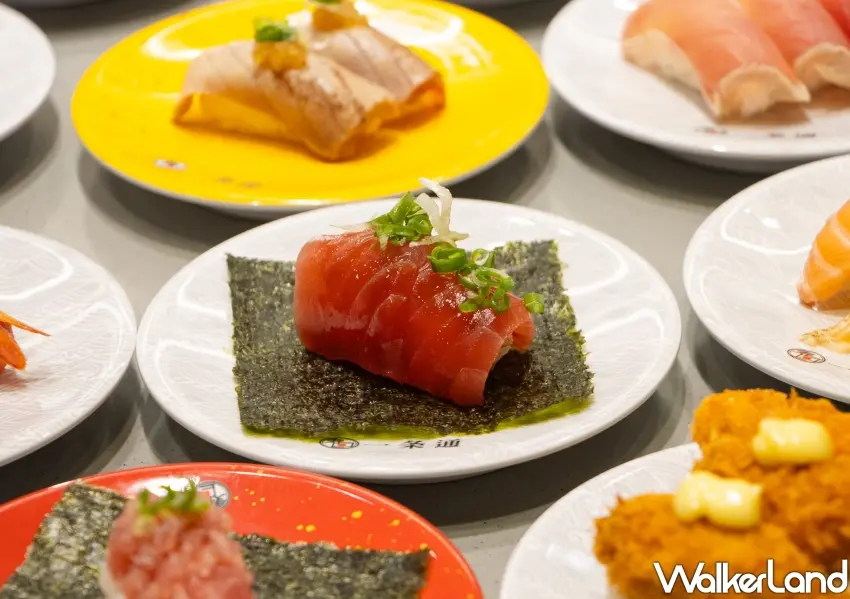 ▲黑鮪魚赤身海苔包口感層次豐富，是母親節聚餐品嚐黑鮪魚新品的創意選擇。