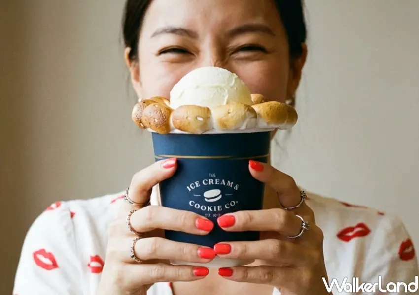 ▲The Ice Cream & Cookie Co.雲朵棉花糖結合熱可可與冰淇淋，打造送禮新靈感。