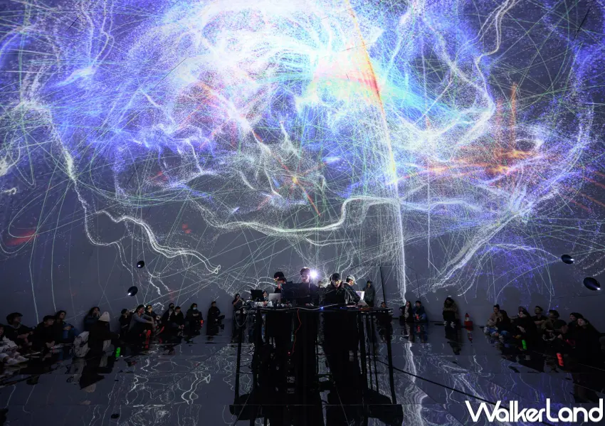 ▲臺灣當代文化實驗場C-LAB 穹頂劇場實驗展演計畫「FUTURE VISION LAB 2026」索票免費入場，即日起至6月7日倒數5個週末。