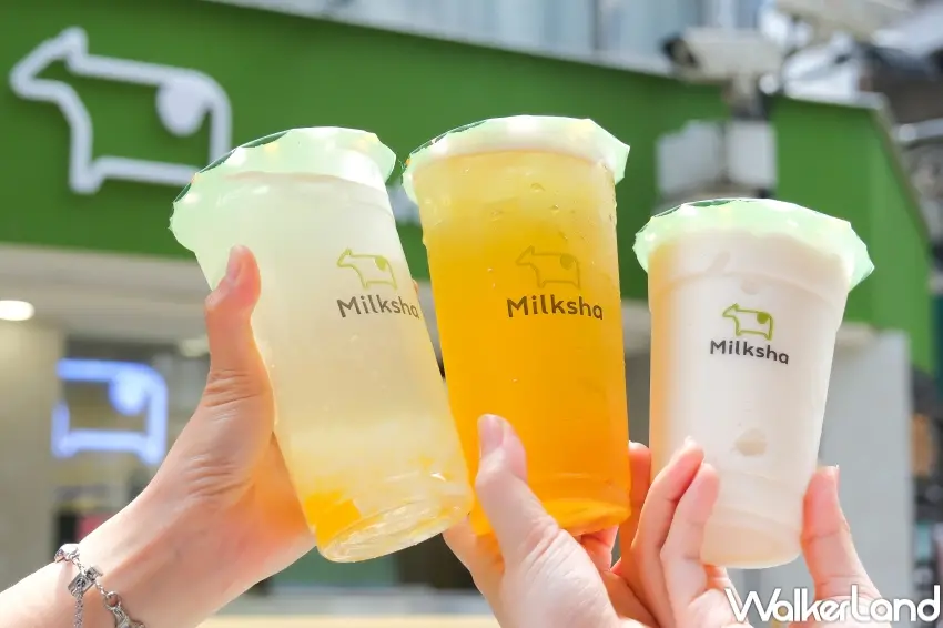 ▲迷客夏推出果然荔夏系列，以荔枝與蜜桃為主軸延伸多款果茶與冰沙新品，清爽登場。（攝影：張人尹）
