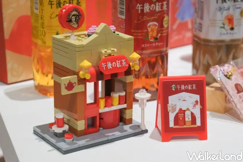 ▲KIRIN午後の紅茶推出發票登錄活動，購買系列商品即可參加抽獎，拿品牌限定贈品。（攝影：張人尹）