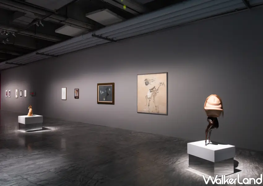 ▲北美館超現實主義展覽必拍！集結達利、馬格利特等全球近60位大師作品。(臺北市立美術館提供)