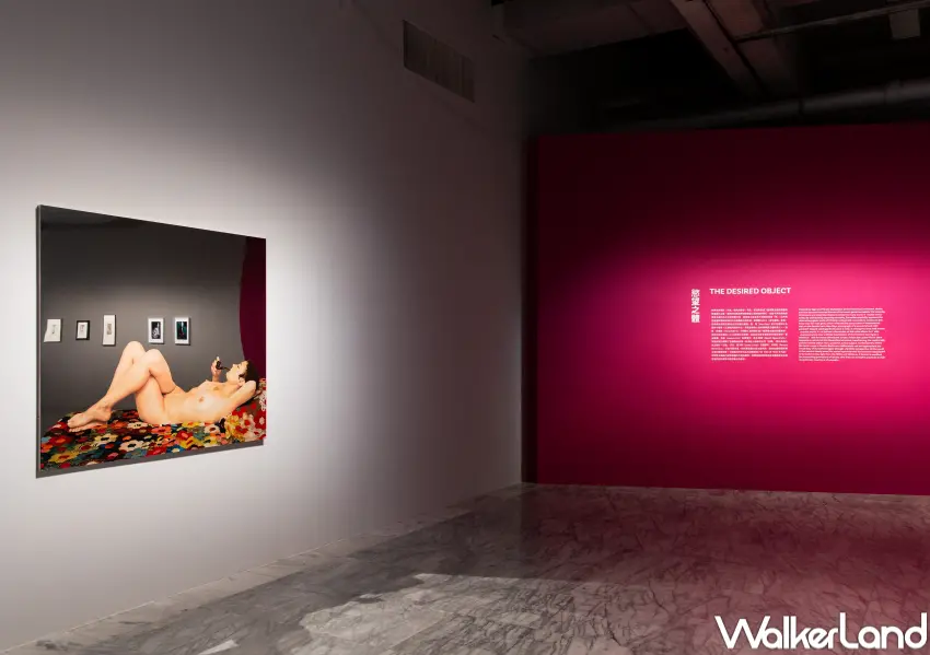 ▲台北市立美術館超現實主義展「慾望之體」展區受佛洛伊德本能探究的啟發。(臺北市立美術館提供)