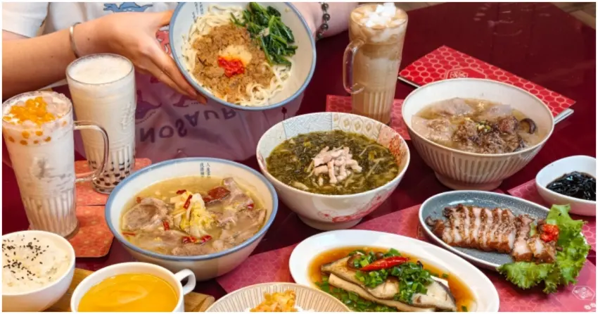 古早味大爆發！有春茶館夏季麵食新登場，蒜香肉燥麵到蜜糖梗粽冰一次滿足台味控。