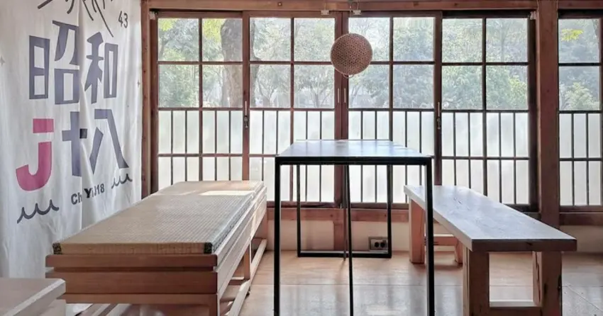 ▲「昭和十八J18」館內昭和風情濃厚，附設咖啡空間可簡單用餐，另可體驗和服拍照，整體氛圍相當愜意。