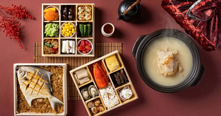 在家享受五星宴席！國賓飯店推頂級孝親外帶餐嚴選花膠土雞湯，早鳥預購母親節蛋糕享9折。