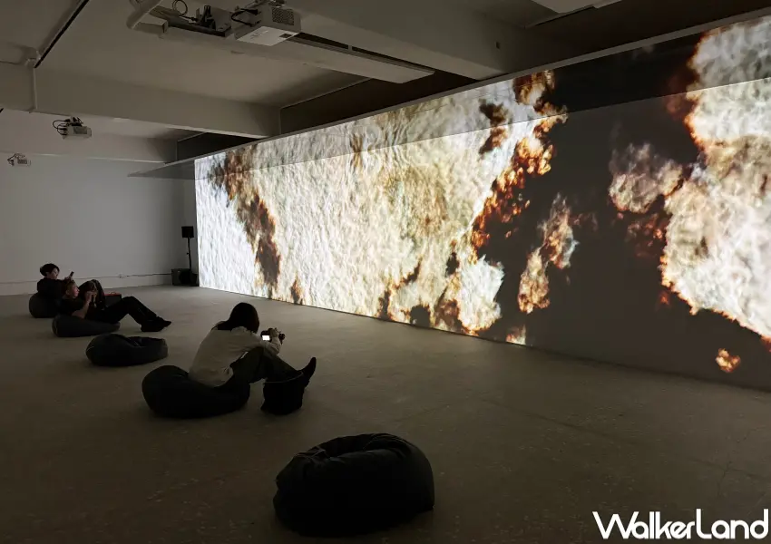 ▲臺灣當代文化實驗場C-LAB 2026年度大展「我們正成為 WE Are Becoming」，集結29件跨媒介作品，重思藝術在當代社會中的角色與可能。(攝影：鄭亦庭)
