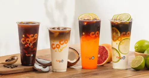 母親節CoCo買一送一！CoCo西西里果咖4款買一送一，好友日加碼粉角奶茶買一送一。