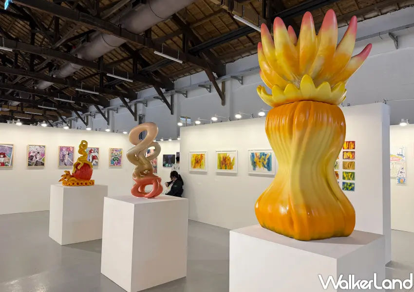 ▲2026松山文創學園祭於5月8日開幕，集結44所大學校系展現新世代設計，六大主題週接續登場。(攝影：鄭亦庭)