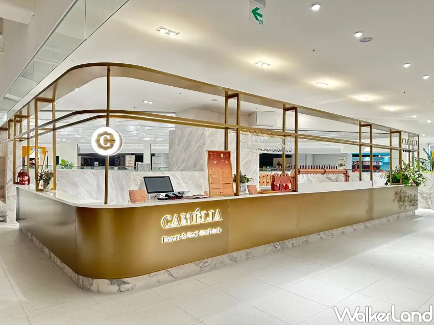 ▲CAMÉLIA 山茶花結合精品香氛風格、汲飲系統與開香儀式，打造不同以往的飲料體驗。