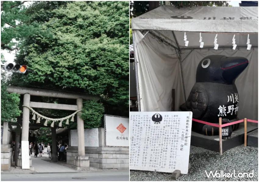 ▲來到川越不只要逛老街、吃美食，在地高人氣的冰川神社、熊野神社同樣值得安排參拜。