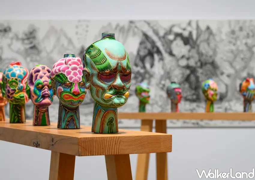 ▲518博物館日免門票必逛!新北市美術館5/18週一特別正常開館,改為5/19週二休館,除了「共織宇宙」特展外,其他展覽都能免費參觀。