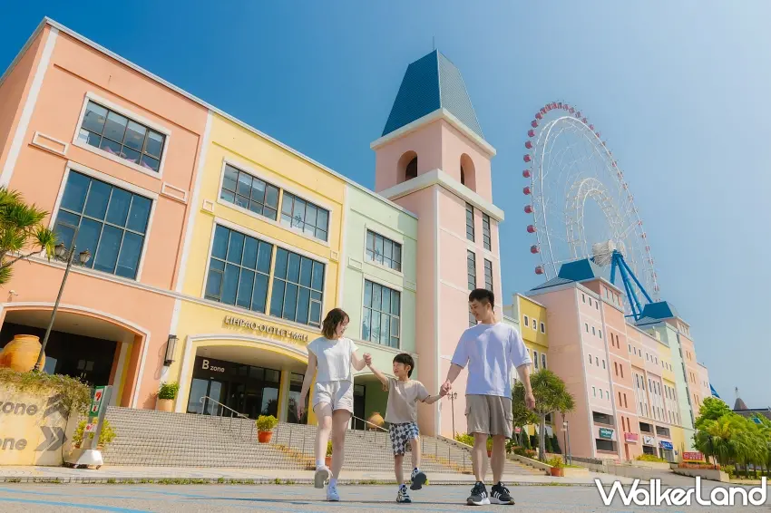 ▲麗寶福容店結合水樂園、Outlet與美食行程 ,適合全家大小在暑假期間體驗一站式渡假魅力。圖/福容大飯店提供;窩客島整理